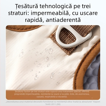 Hamă cu lesă pentru pisici și cățeluși, ușor, versatil, anti-evadare, Taslan cu trei protecții