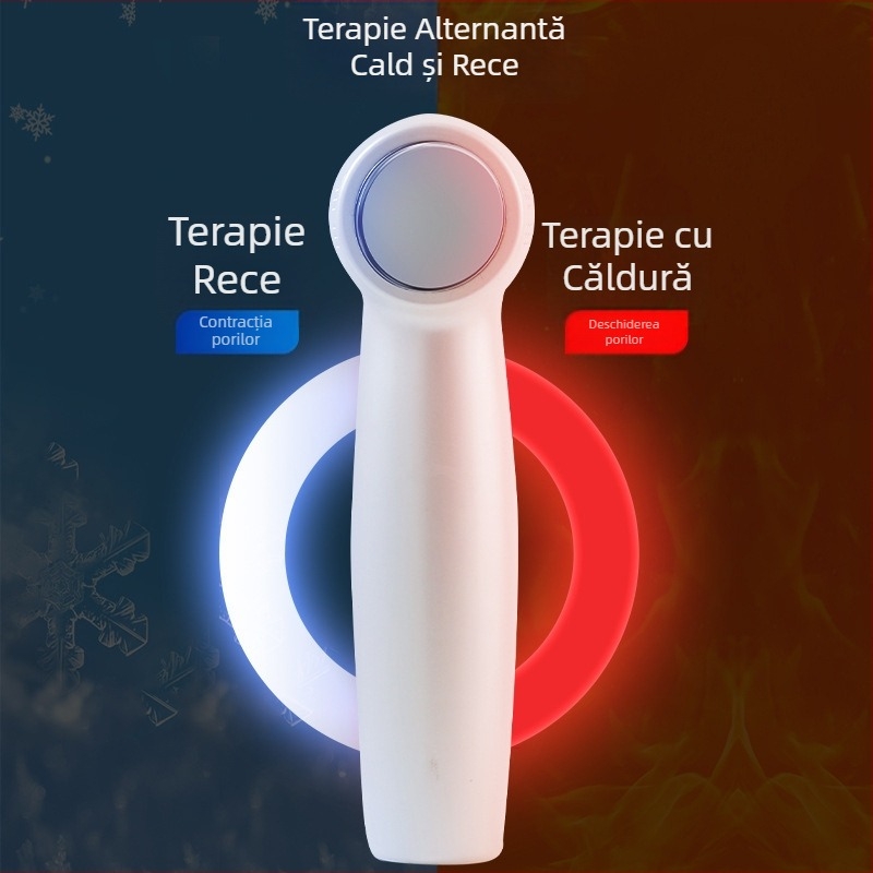 Dispozitiv cu ultrasunete pentru eliminarea punctelor negre, curățare profundă și îngrijire a pielii cu acnee, 3 viteze, carcasă ABS