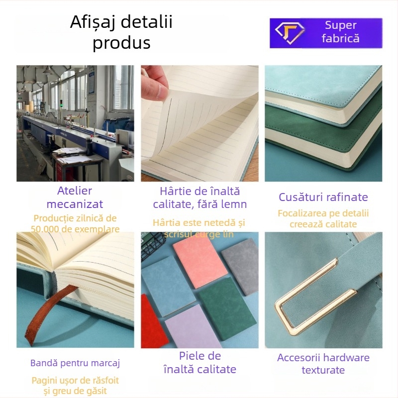 Placă magnetică din piele pentru semnătură, personalizată în format A4, suprafață de scriere elegantă, dosar de birou pentru întâlniri, design retro
