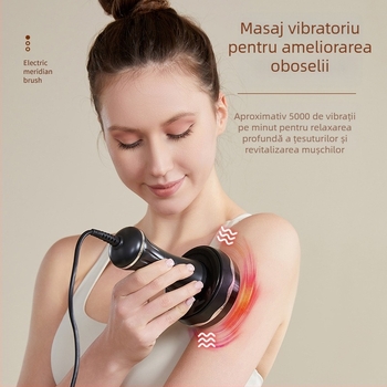 Perie electrică a meridianelor cu cinci elemente pentru uz casnic – masaj pentru întregul corp