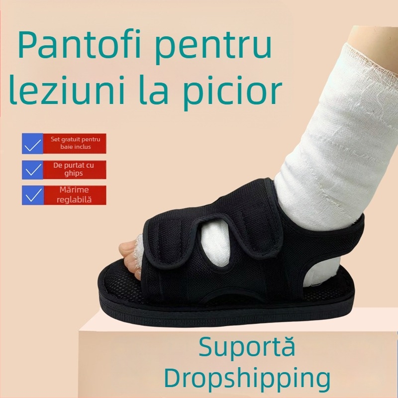 Protecție pentru picior și gleznă, capace impermeabile pentru duș la nivelul piciorului, protecții pentru picior și gleznă, pantofi de recuperare post-frfractură, acoperiri pentru picior cu ghips