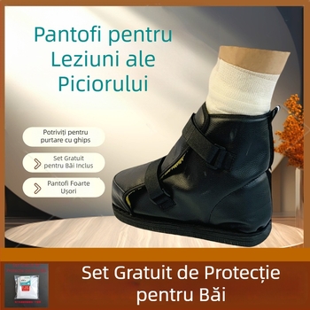 Pantof de recuperare postoperatorie pentru leziuni ale piciorului și fracturi