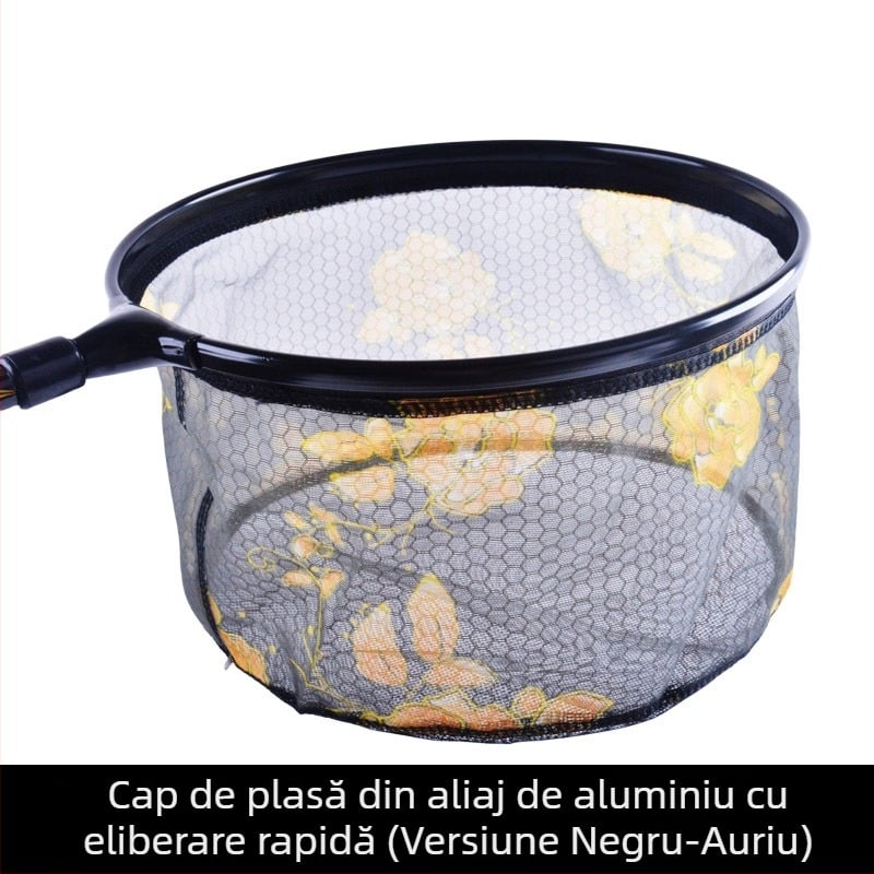 Capă de plasă pentru pești mari, 35–40 cm plasă nano