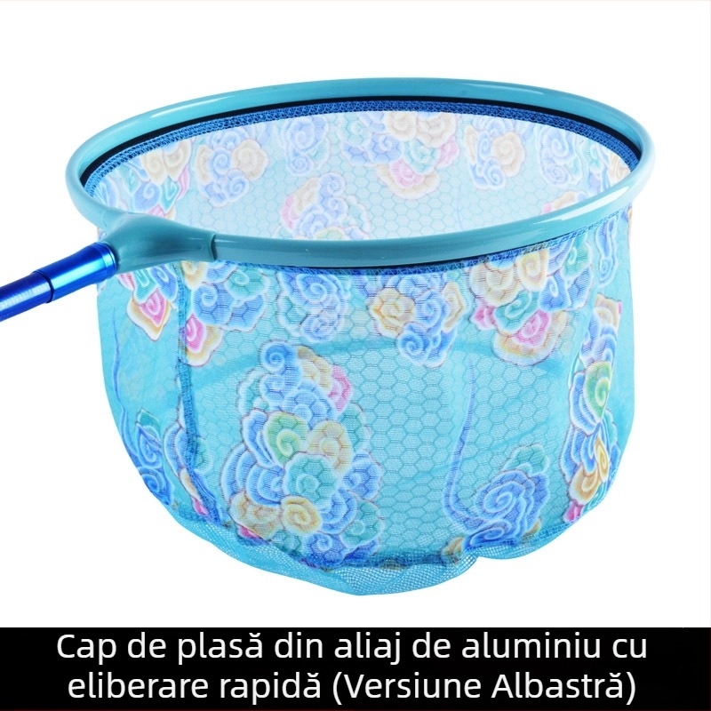 Capă de plasă pentru pești mari, 35–40 cm plasă nano