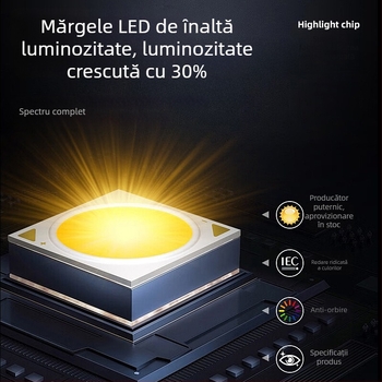 Downlight LED încastrat, reglaj în trei nuanțe, carcasă din aluminiu, deschidere de 75 mm, 6–10W, 220V, telecomandă, potrivit pentru locuințe și hoteluri, lumină albă 6000K