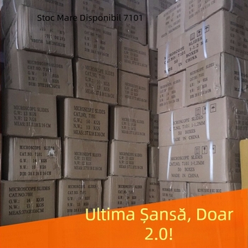 7101 Foițe de sticlă pentru microscop, transparente