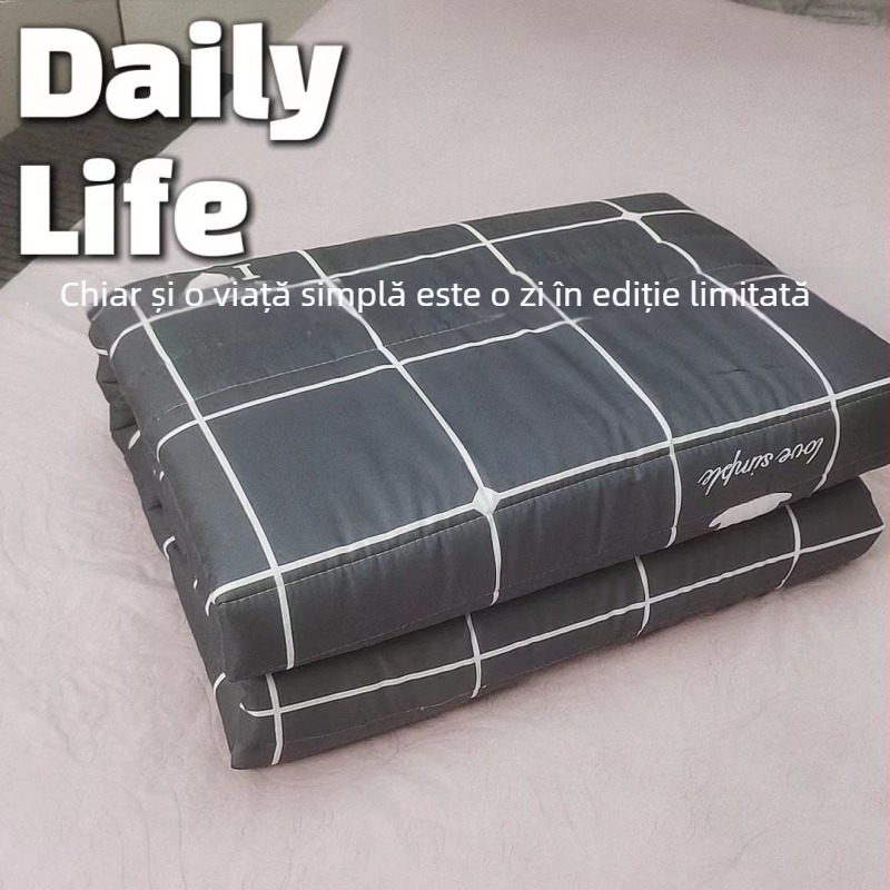 Cuvertură sintetică cu umplutură din mătase-pamuk, 1,5 kg, dimensiune 150x200 cm, pentru dormitor studențesc, primăvară-toamnă