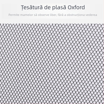 Gard de protecție din textil pentru podea sau pat, jucărie de baschet cu dublă funcție, gard de joacă pentru interior