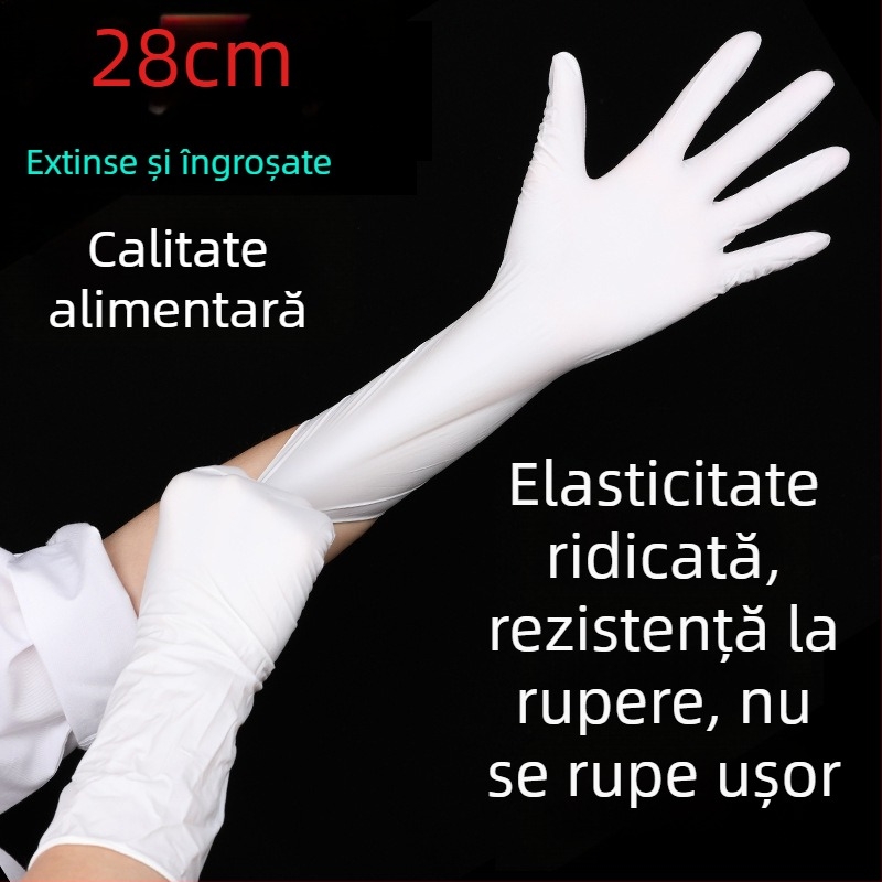 Sakura Forest mănuși de unică folosință din nitril, clasă alimentară, mărime XS, antialunecare