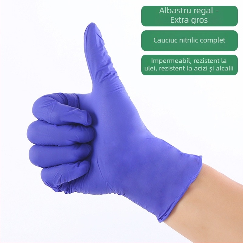 Sakura Forest mănuși de unică folosință din nitril, clasă alimentară, mărime XS, antialunecare