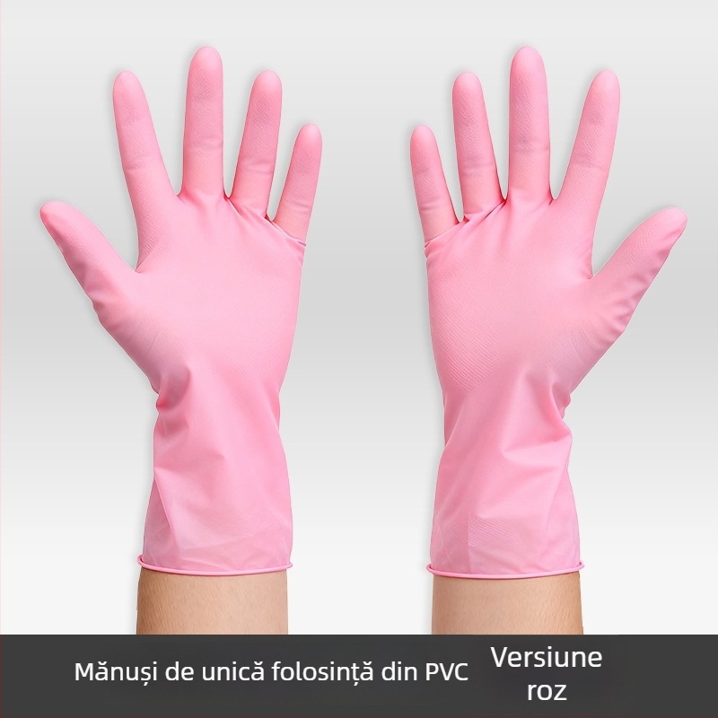 Mănuși de unică folosință din latex și nitril, albe, pentru catering, grosime 0,05–0,1 mm