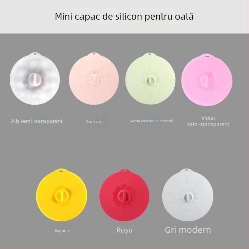 Set de capace din silicon pentru prospețime – capace etanșe pentru boluri, compatibile cu cuptorul cu microunde, lavabile și reutilizabile
