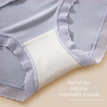 Chiloți de maternitate respirabili, antibacteriali, cu croială triunghiulară, elasticitate înaltă, moi la atingere, confort în timpul sarcinii
