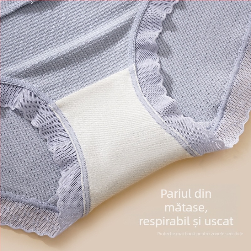 Chiloți de maternitate respirabili, antibacteriali, cu croială triunghiulară, elasticitate înaltă, moi la atingere, confort în timpul sarcinii