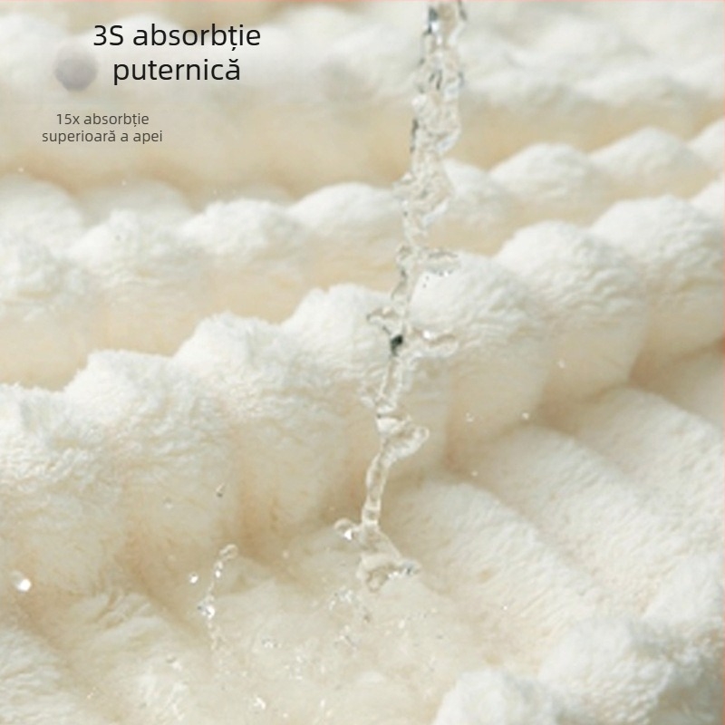 Prosop de baie Jialiya Banana Velvet, Clasa A, Extra Large, Gros, pentru uz casnic, Unisex, absorbant, fără scame, moale