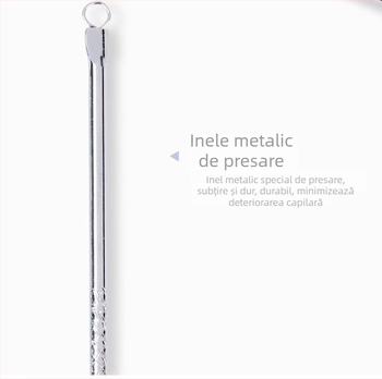 Instrument de extragere a acneei și punctelor negre din oțel inoxidabil