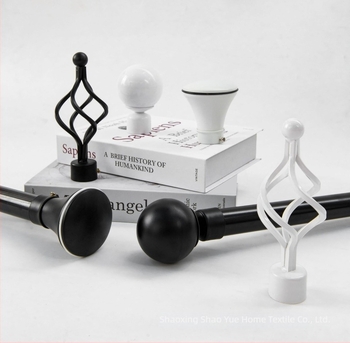 Set complet de bare pentru perdele – stil roman, bare simple și duble, suporturi din aluminiu pentru dormitor