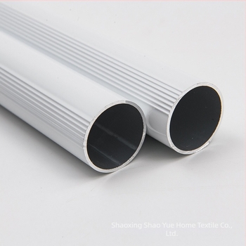 Set complet de bare pentru perdele – stil roman, bare simple și duble, suporturi din aluminiu pentru dormitor