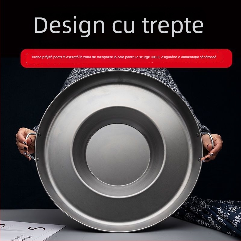 Tigaie Guizhou cu fund concav, plată antiaderentă pentru clătite și cartofi, uz casnic și comercial