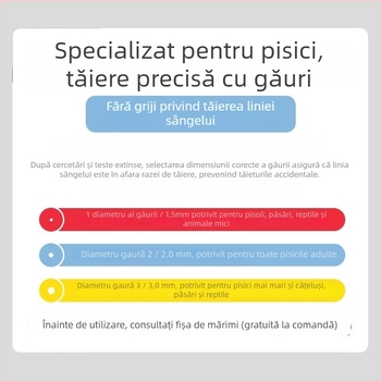 Tăietor de unghii pentru pisici și câini – un instrument cu protecție împotriva zgârieturilor, pentru începători