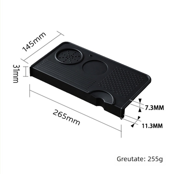Pad de presare cafea din silicon, mic, antiderapant, rezistent la uzură