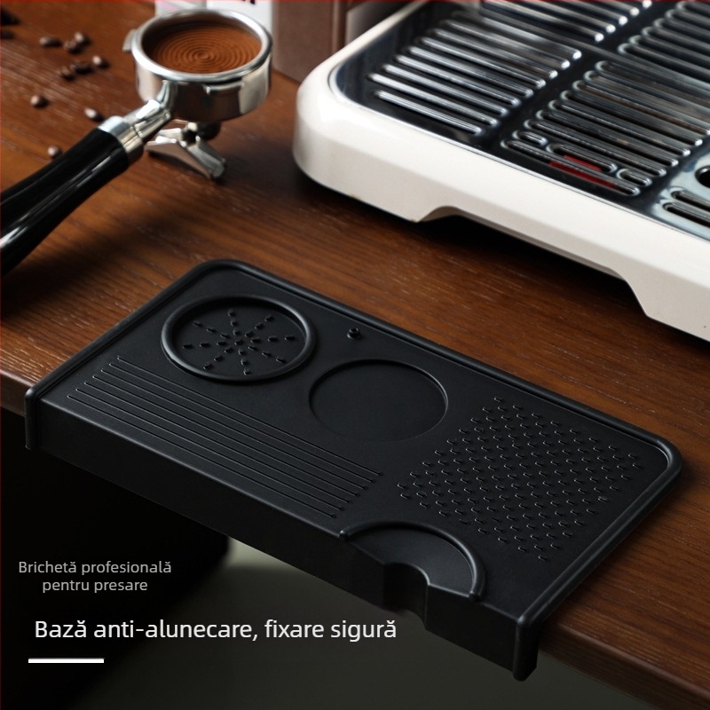 Pad de presare cafea din silicon, mic, antiderapant, rezistent la uzură