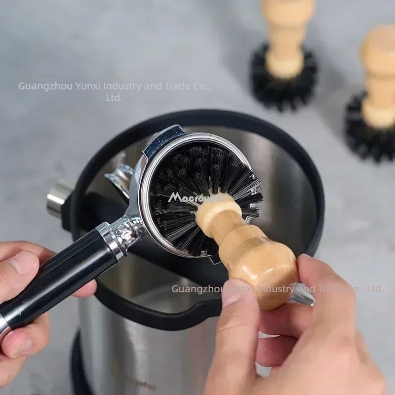 Perie de curățare a cafelei măcinate, pentru bar și cești, pentru capul de preparare espresso