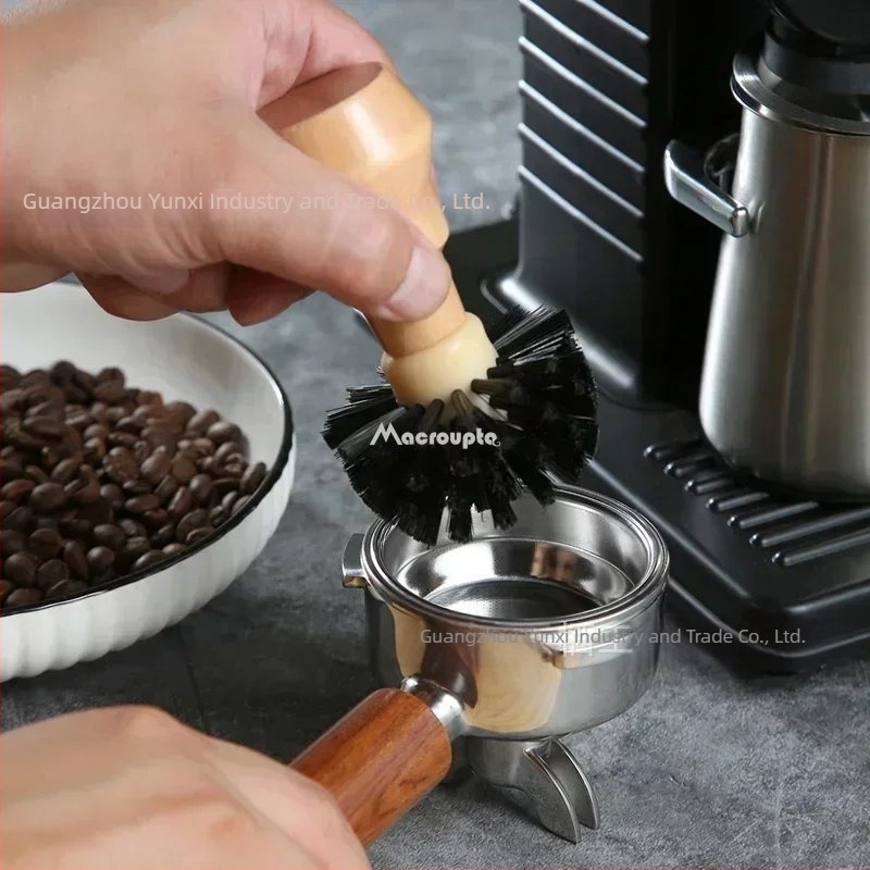 Perie de curățare a cafelei măcinate, pentru bar și cești, pentru capul de preparare espresso