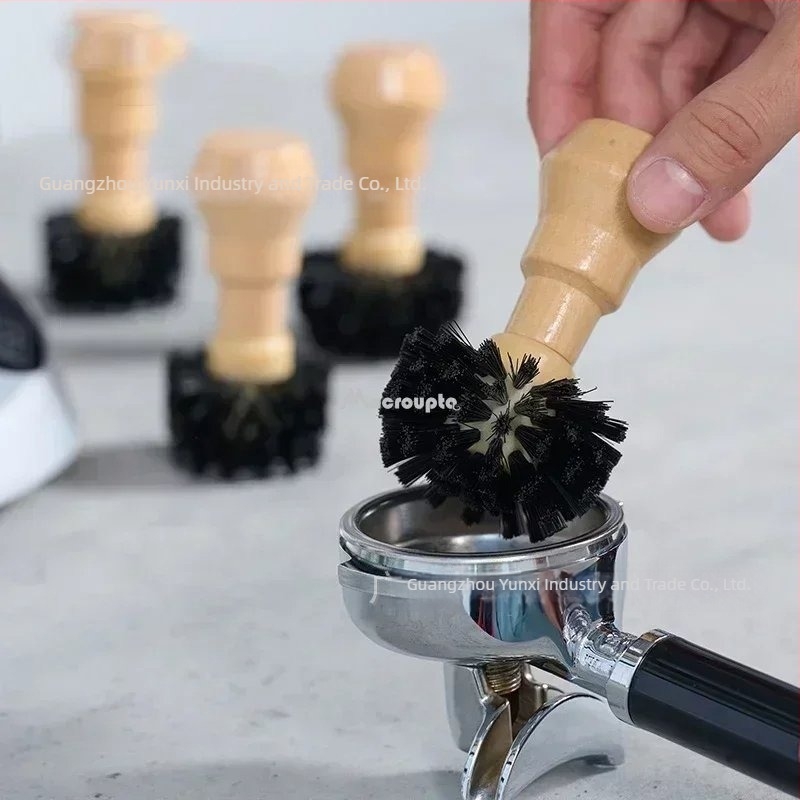 Perie de curățare a cafelei măcinate, pentru bar și cești, pentru capul de preparare espresso