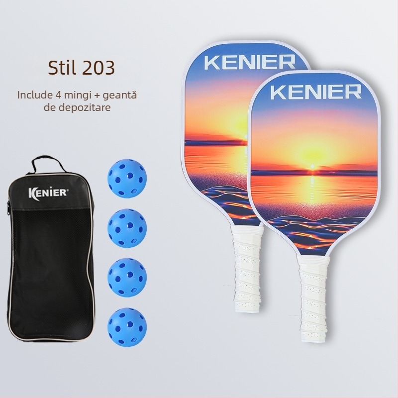 Paletă pickleball pentru adulți, din fibră de sticlă, pentru interior și exterior, personalizabilă
