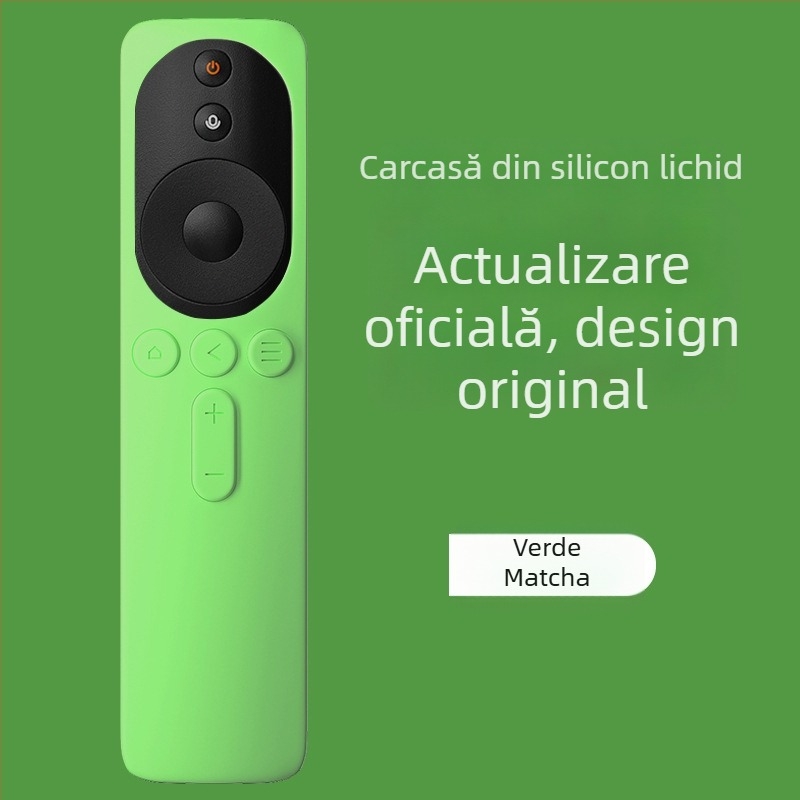 Husa din silicon pentru telecomanda Xiaomi TV, pentru 4A/4C, rezistentă la praf și la căderi