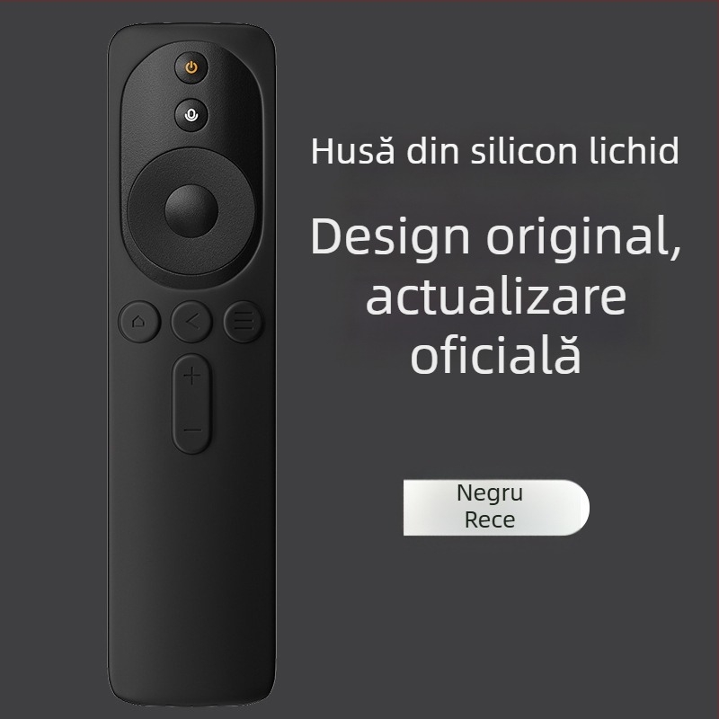 Husa din silicon pentru telecomanda Xiaomi TV, pentru 4A/4C, rezistentă la praf și la căderi