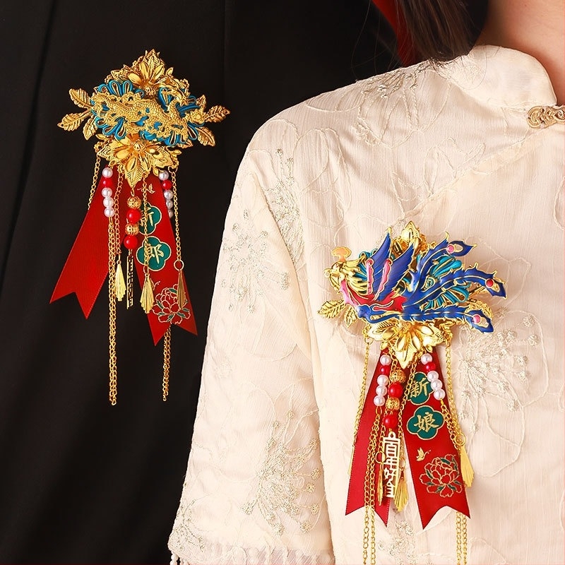 Set corsage pentru nuntă – mire, mireasă, părinți, nași și domnișoare de onoare