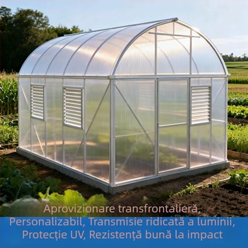 Panou FRP translucid plat pentru salon de zi și balcon