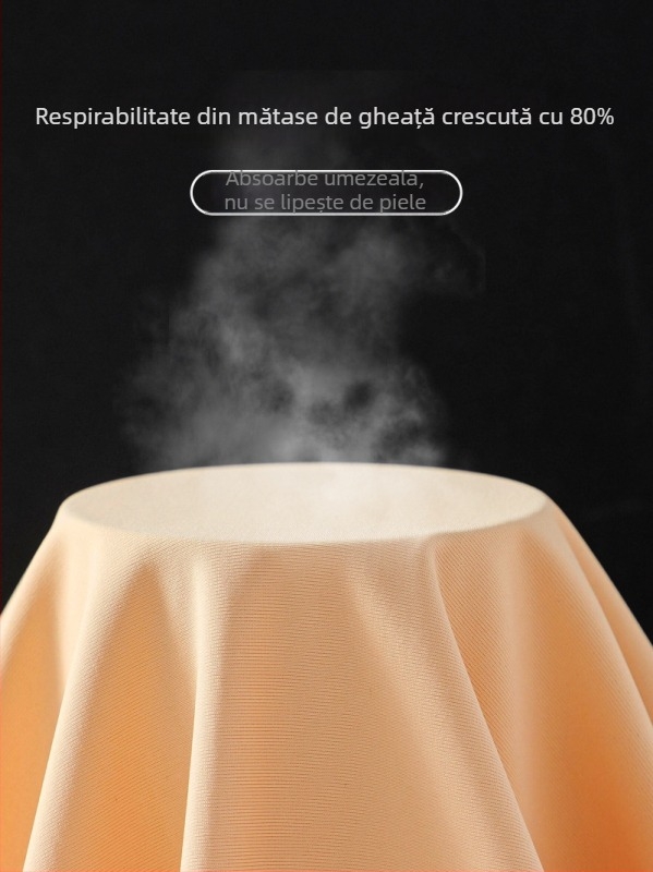 Șorturi scurte de bază din ice silk, fără cusături, pentru femei, subțiri și respirabile, protecție împotriva expunerii.