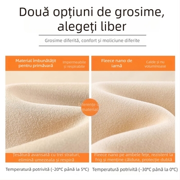 Pantaloni trening femei iarnă cu căptușeală de polar, groși, rezistenți la vânt, talie înaltă, croială dreaptă, stil casual