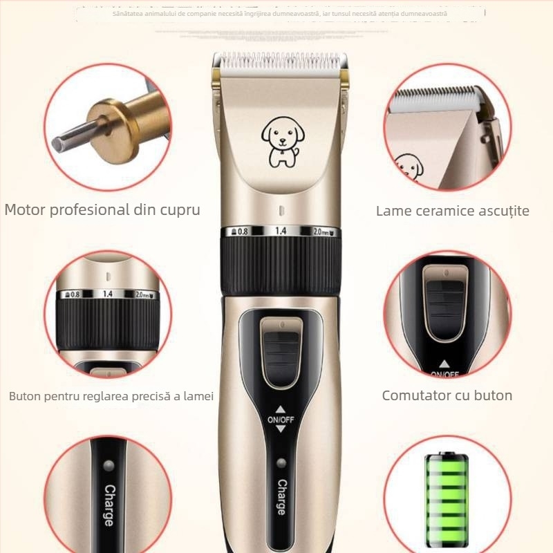 Melody Trimmer electric pentru animale K5 pentru pisici și câini
