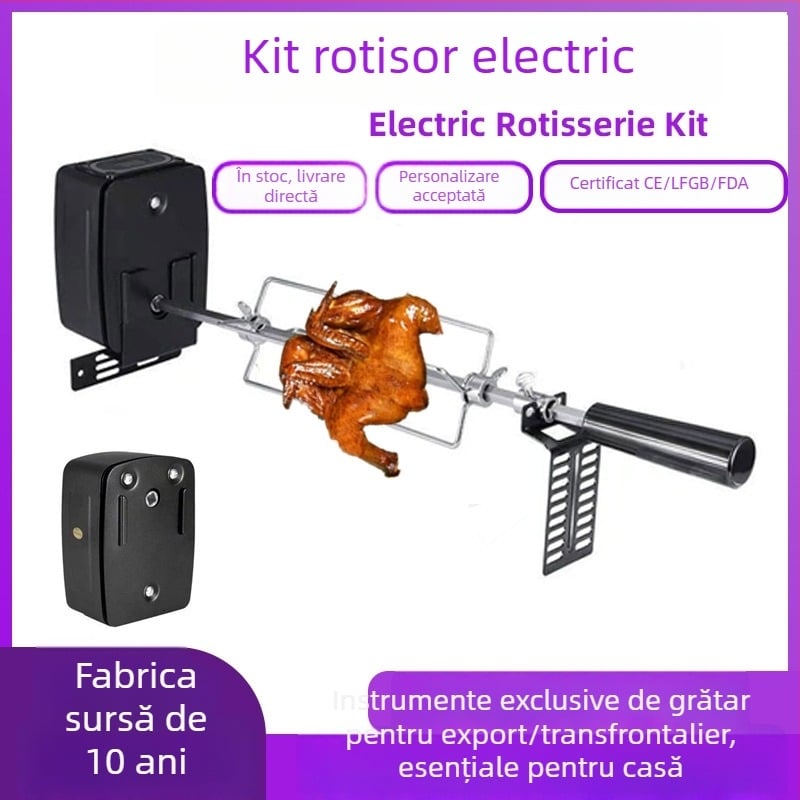 Set portabil de unelte pentru grătar din oțel inoxidabil