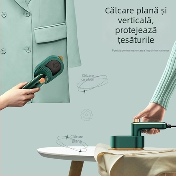 Aparat de călcat cu aburi, pliabil, portabil, alimentat prin USB, compact pentru utilizare acasă și în cămine