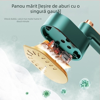 Aparat de călcat cu aburi, pliabil, portabil, alimentat prin USB, compact pentru utilizare acasă și în cămine