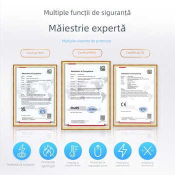 Yohome Prelungitor tip turn, multifuncțional, inteligent, sigur pentru depozitare