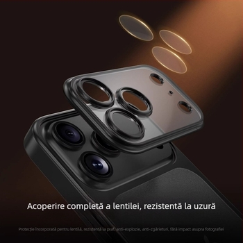Carcasă rigidă ultra-subțire pentru seria iPhone 16–17, disipare a căldurii, protecție totală, anti-cadere și rezistență la amprente
