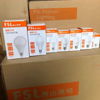 Bec LED FSL, cu bază E27, iluminare pentru interior, luminozitate înaltă