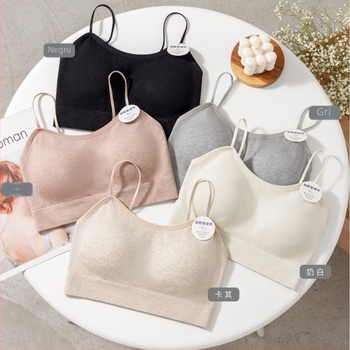 Sutien fără Bretele, spate în formă de U, cupe 3/4, căptușite cu burete, bretele fixe, din nylon