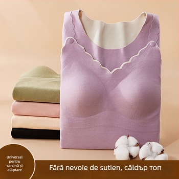 Top de alăptare pentru femei însărcinate, deschidere de alăptare, material poliester/elastan, model bloc, mâneci lungi