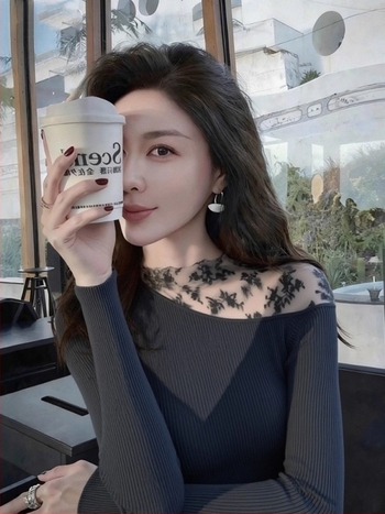 Pulover pentru femei – tricotat slim, cu guler înclinat, mâneci lungi, stil franțuzesc retro