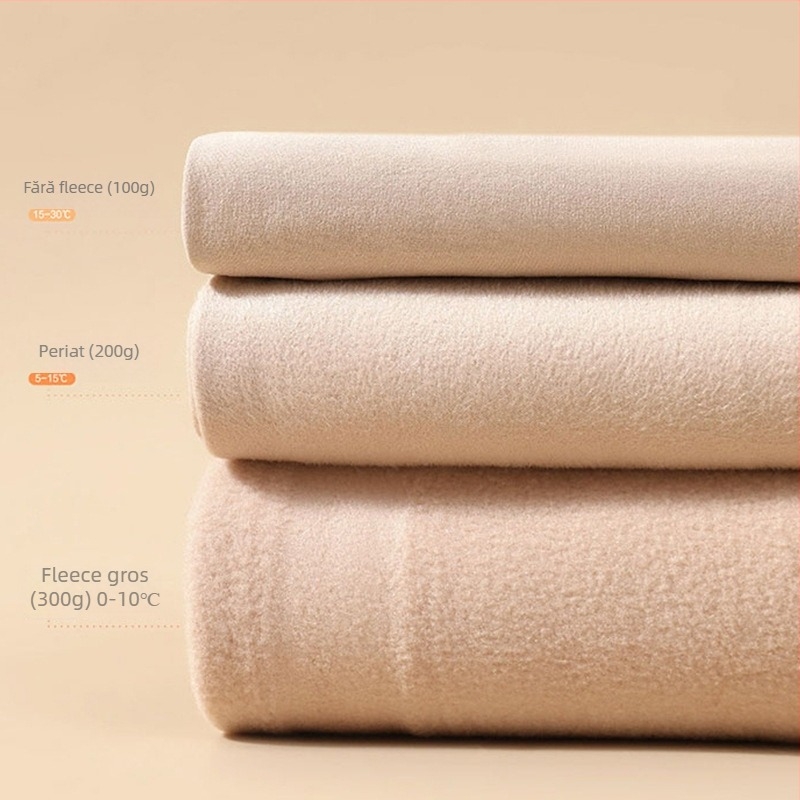 Șosete din nylon căptușite cu fleece, material nylon-spandex, elastice înalte, păstrează căldura, iarna 2025