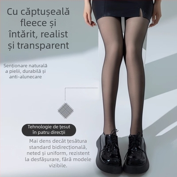 Bodystocking all-in-one, stil salopetă, călduros, căptușit cu fleece, material poliester-spandex