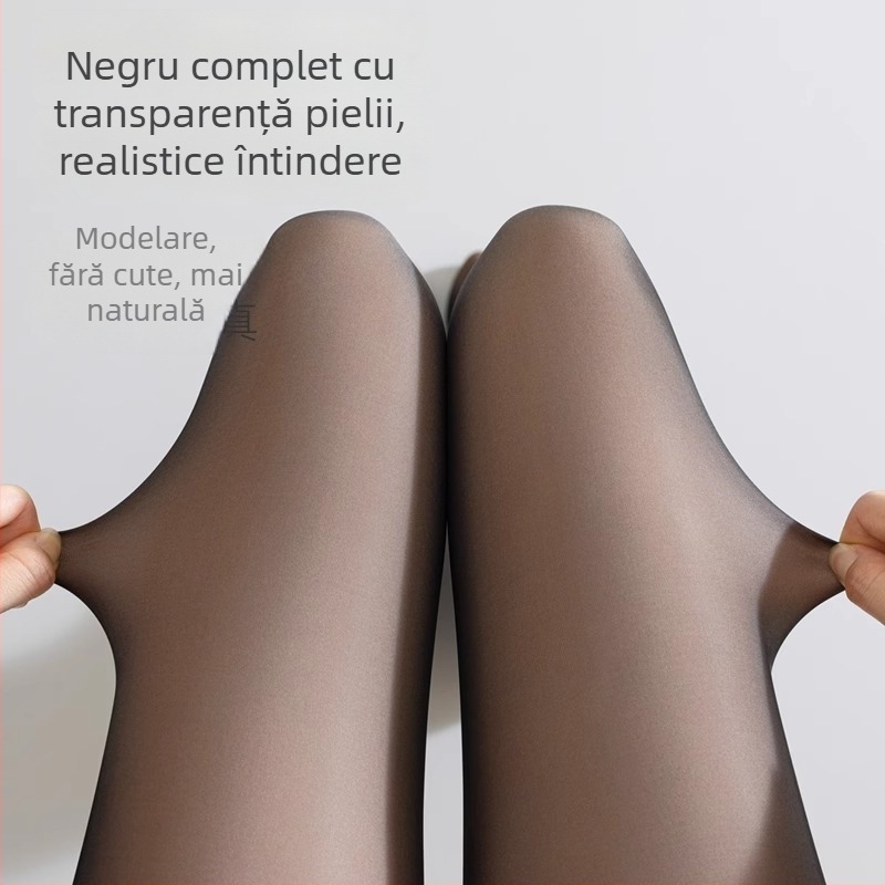 Bodystocking all-in-one, stil salopetă, călduros, căptușit cu fleece, material poliester-spandex