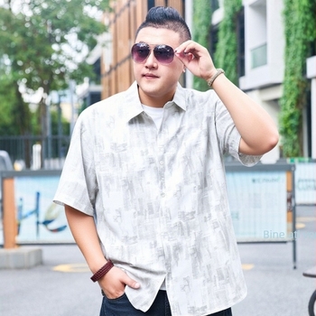 Cămașă casual în stil chinezesc, mâneci scurte, guler rever, țesătură poliester, compoziție principală 95% poliester, potrivită pentru toate anotimpurile